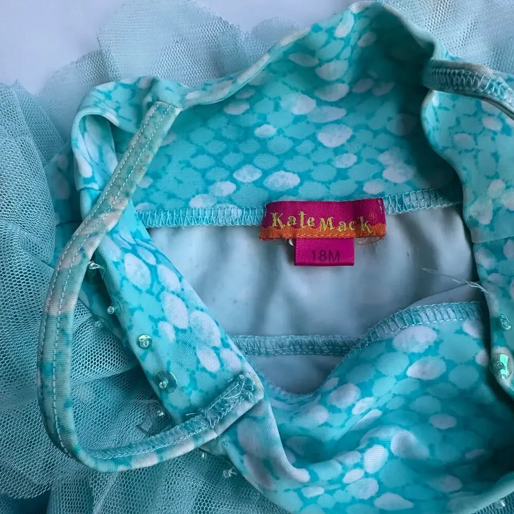 Kate Mack Mermaid Tankini Swimsuit - Size 18 Months